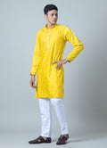 MLS EMBROIDERED KURTA PAJAMA