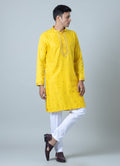 MLS EMBROIDERED KURTA PAJAMA