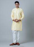 MLS EMBROIDERED KURTA PAJAMA