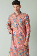 MLS PRINTED KURTA PAJAMA