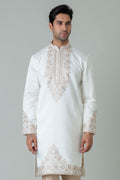 MLS EMBROIDERED KURTA PAJAMA