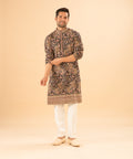 MLS EMBROIDERED KURTA PAJAMA