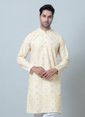 MLS PRINTED KURTA PAJAMA
