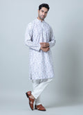 MLS PRINTED KURTA PAJAMA