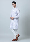 MLS PRINTED KURTA PAJAMA