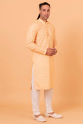 MLS PRINTED KURTA PAJAMA