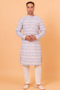 MLS PRINTED KURTA PAJAMA