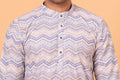 MLS PRINTED KURTA PAJAMA