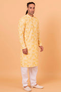 MLS PRINTED KURTA PAJAMA