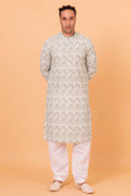 MLS PRINTED KURTA PAJAMA