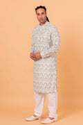 MLS PRINTED KURTA PAJAMA