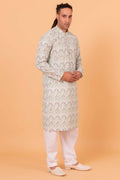 MLS PRINTED KURTA PAJAMA