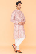 MLS PRINTED KURTA PAJAMA