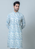 MLS PRINTED KURTA PAJAMA