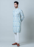 MLS PRINTED KURTA PAJAMA