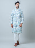 MLS PRINTED KURTA PAJAMA