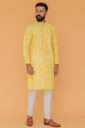 MLS PRINTED KURTA PAJAMA