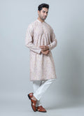 MLS PRINTED KURTA PAJAMA