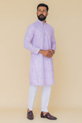 MLS PRINTED KURTA PAJAMA