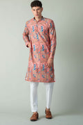 MLS PRINTED KURTA PAJAMA