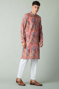 MLS PRINTED KURTA PAJAMA
