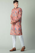 MLS PRINTED KURTA PAJAMA