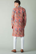 MLS PRINTED KURTA PAJAMA