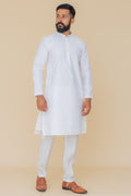 MLS EMBROIDERED KURTA PAJAMA