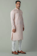 MLS EMBROIDERED KURTA PAJAMA