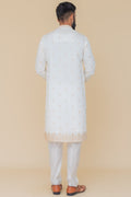 MLS EMBROIDERED KURTA PAJAMA