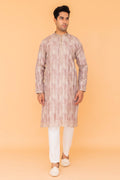 MLS EMBROIDERED KURTA PAJAMA