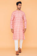 MLS EMBROIDERED KURTA PAJAMA