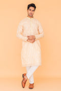 MLS EMBROIDERED KURTA PAJAMA