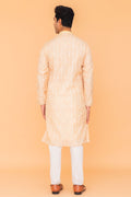 MLS EMBROIDERED KURTA PAJAMA