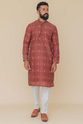 MLS PRINTED KURTA PAJAMA