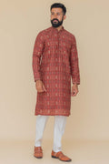 MLS PRINTED KURTA PAJAMA