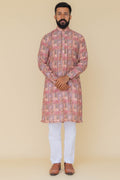 MLS PRINTED KURTA PAJAMA