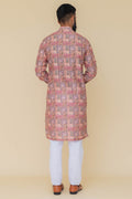 MLS PRINTED KURTA PAJAMA