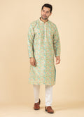 MLS PRINTED KURTA PAJAMA