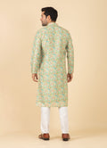 MLS PRINTED KURTA PAJAMA