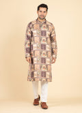 MLS PRINTED KURTA PAJAMA