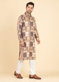 MLS PRINTED KURTA PAJAMA