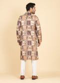 MLS PRINTED KURTA PAJAMA