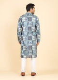 MLS PRINTED KURTA PAJAMA