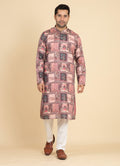 MLS PRINTED KURTA PAJAMA