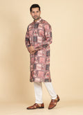 MLS PRINTED KURTA PAJAMA