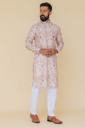 MLS PRINTED KURTA PAJAMA