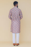MLS PRINTED KURTA PAJAMA