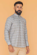 MLS SHORT KURTA FULL SLEEVES