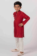 MLS KIDS PRINTED KURTA PAJAMA